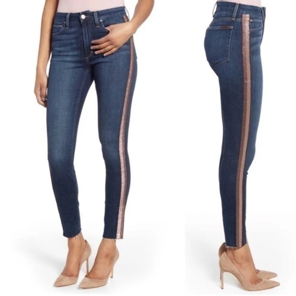 Joe’s Jeans FLAWLESS HI(rise) HONEY High Rise Curvy Skinny Ankle Jeans (Size 25)